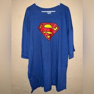 DC Blue Superman Logo Shirt